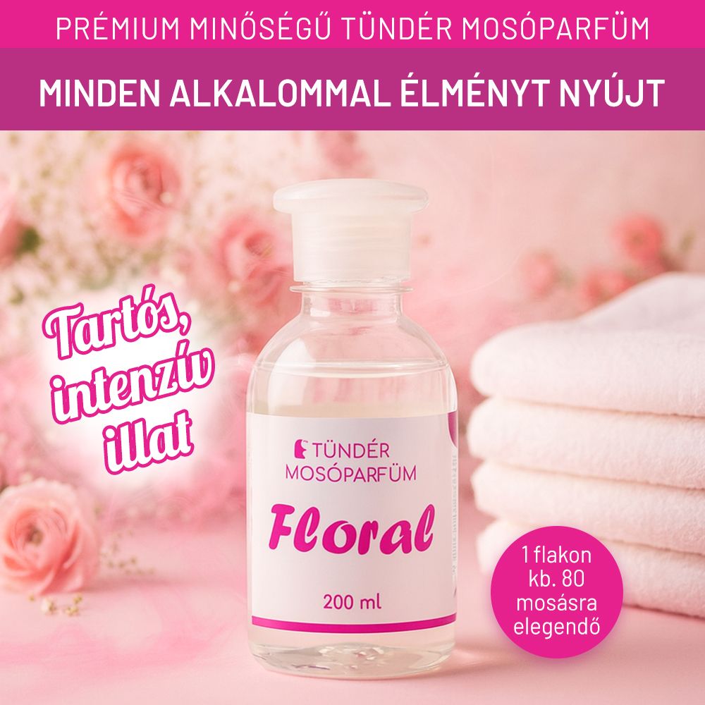 Tündér Mosóparfüm - Floral 200 ml Tündér Mosóparfüm - Floral 200 ml