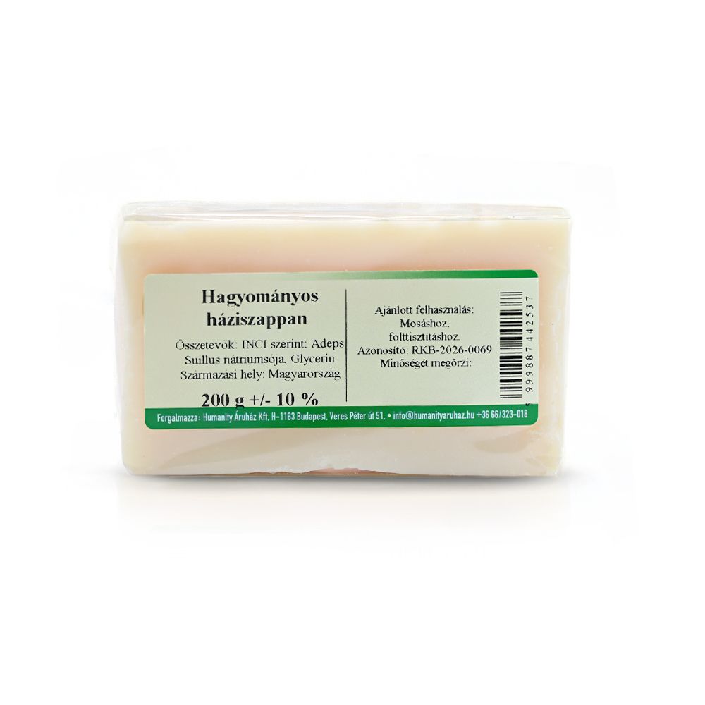 Mosószappan (hagyományos) kb. 200 gramm Mosószappan (hagyományos) kb. 200 gramm