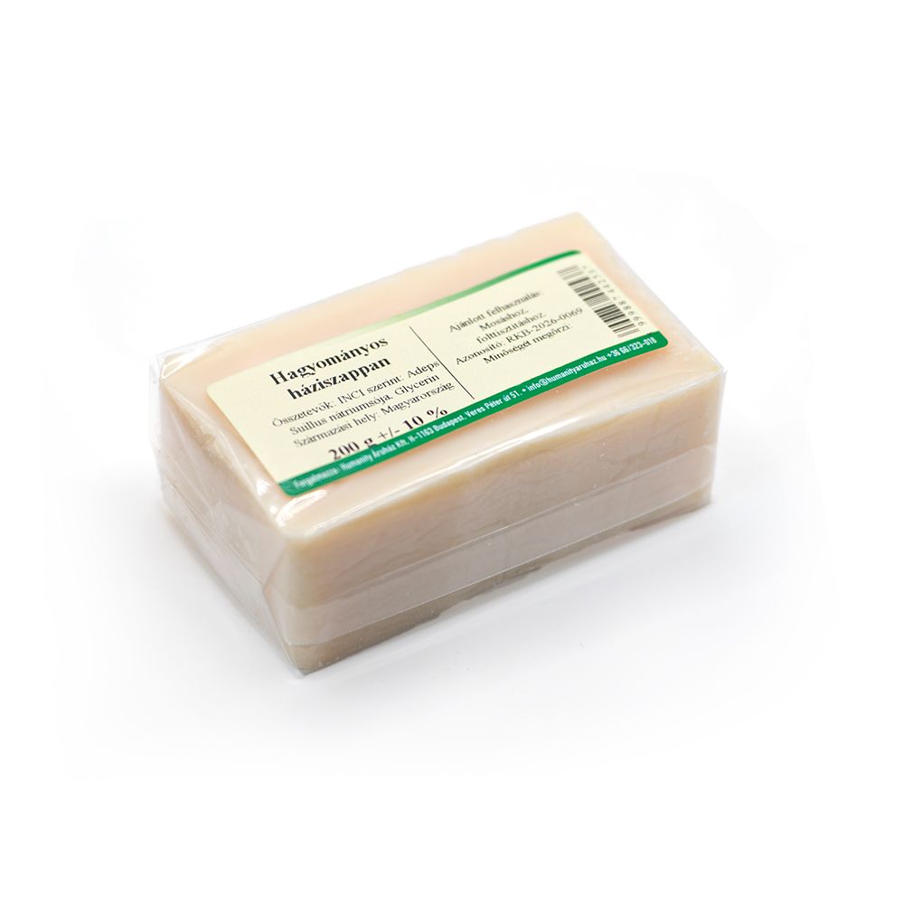 Mosószappan (hagyományos) kb. 200 gramm Mosószappan (hagyományos) kb. 200 gramm