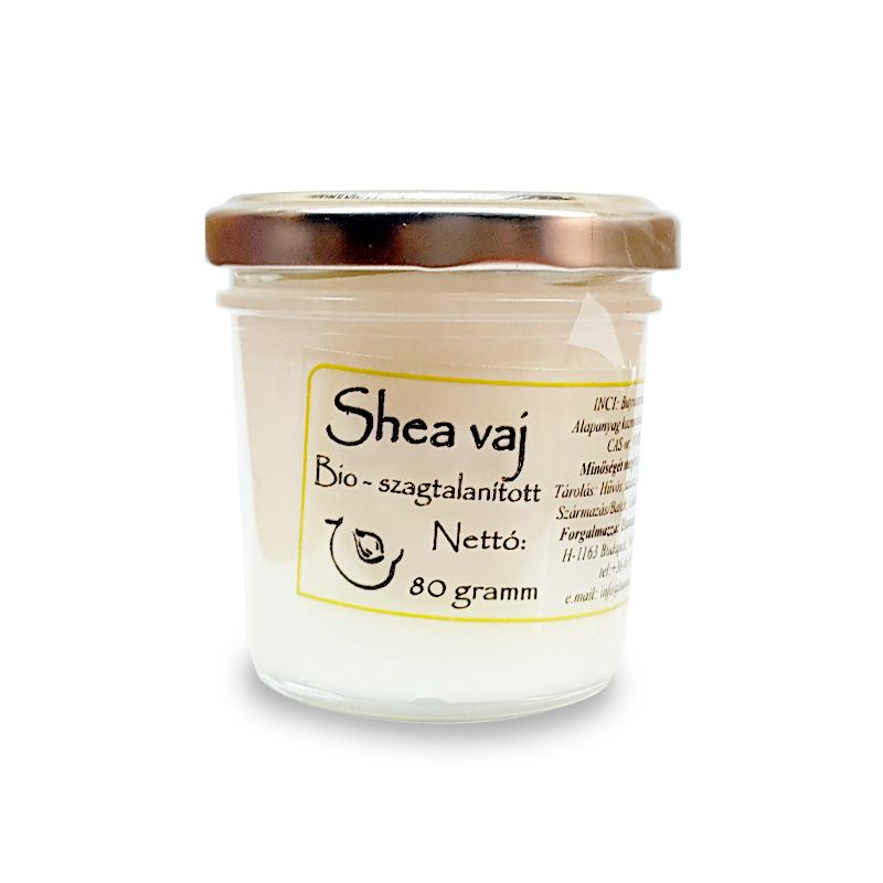 Shea vaj (dezodorált) 80 gramm