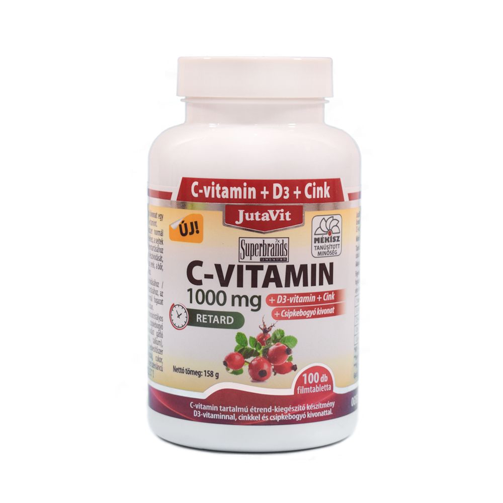 C vitamin (retard) 1000 mg 100 szemes / Jutavit