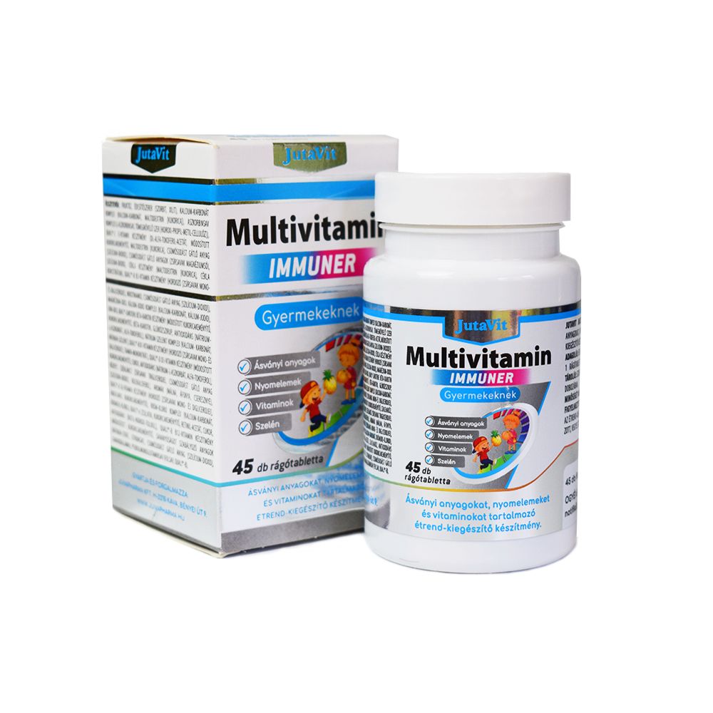 JutaVit Multivitamin Immunkomplex gyerekeknek 45db