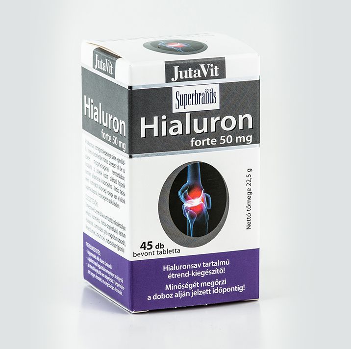 JutaVit Hialuron forte 50mg tabletta 45db JutaVit Hialuron forte 50mg tabletta 45db