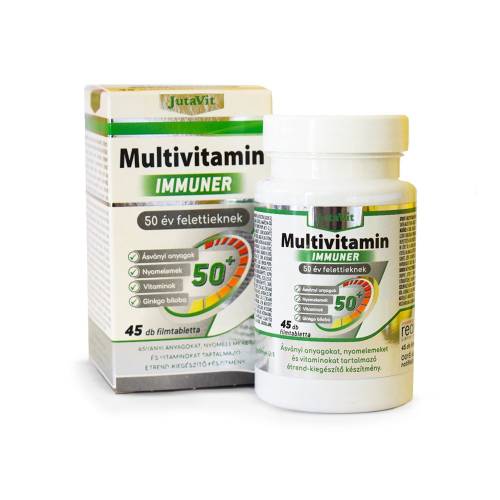 JutaVit Multivitamin 50 év felettieknek, 45 db