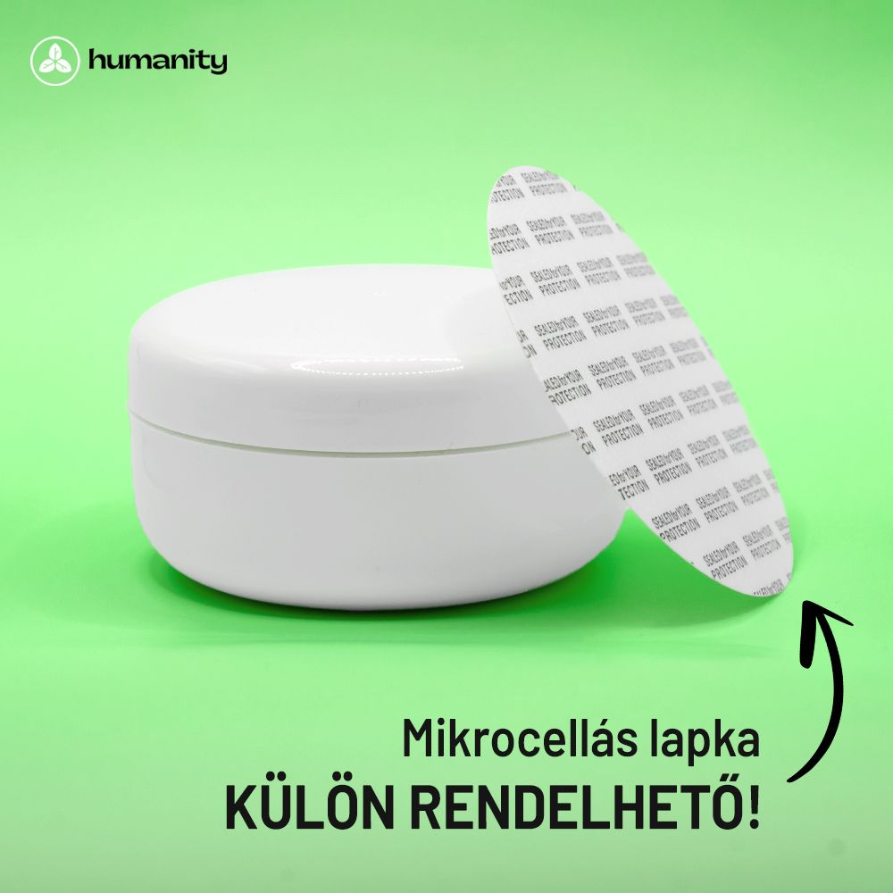 Tégely 100 ml-es (fehér) Tégely 100 ml-es (fehér)