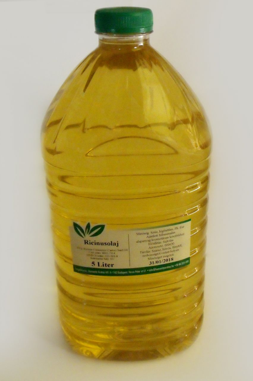 Ricinus olaj / Castor oil gyógyszerkönyvi tisztaságú 5 liter