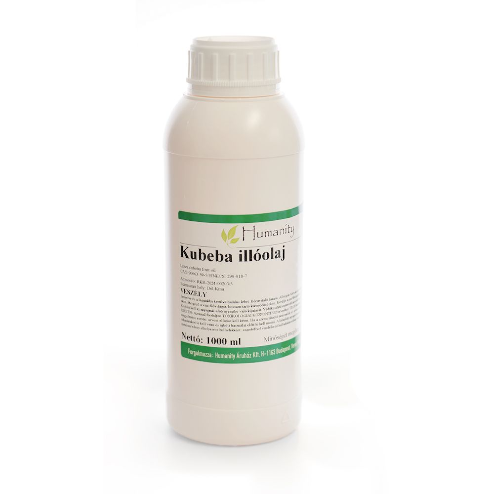 Kubeba 100% tisztaságú természetes illóolaj 1 liter