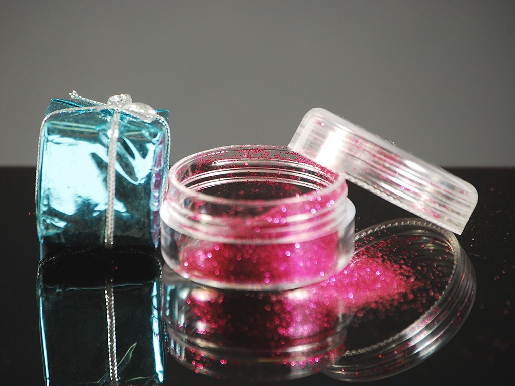 Pink színű csillámpor Pink színű csillámpor