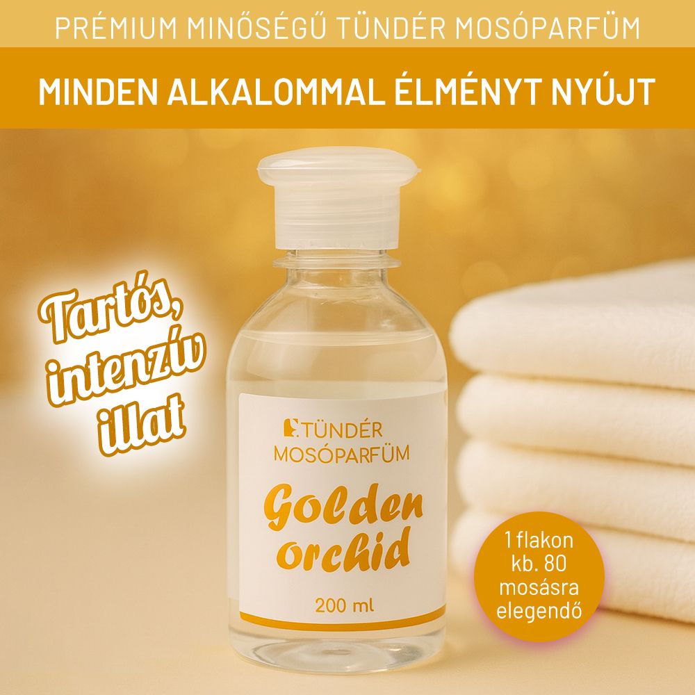 Tündér Mosóparfüm - Golden Orchidea 200 ml