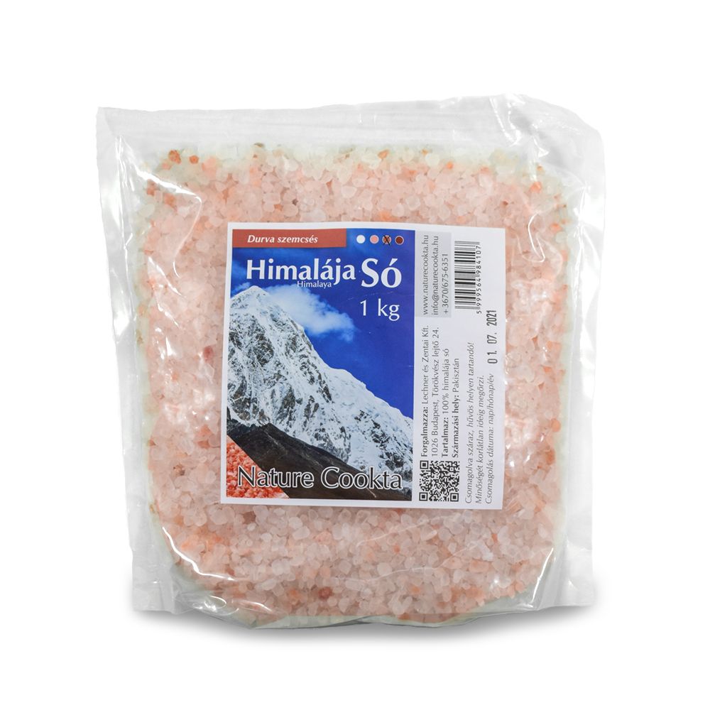 Himalája só rózsaszín- durva szemcsés 1 kg