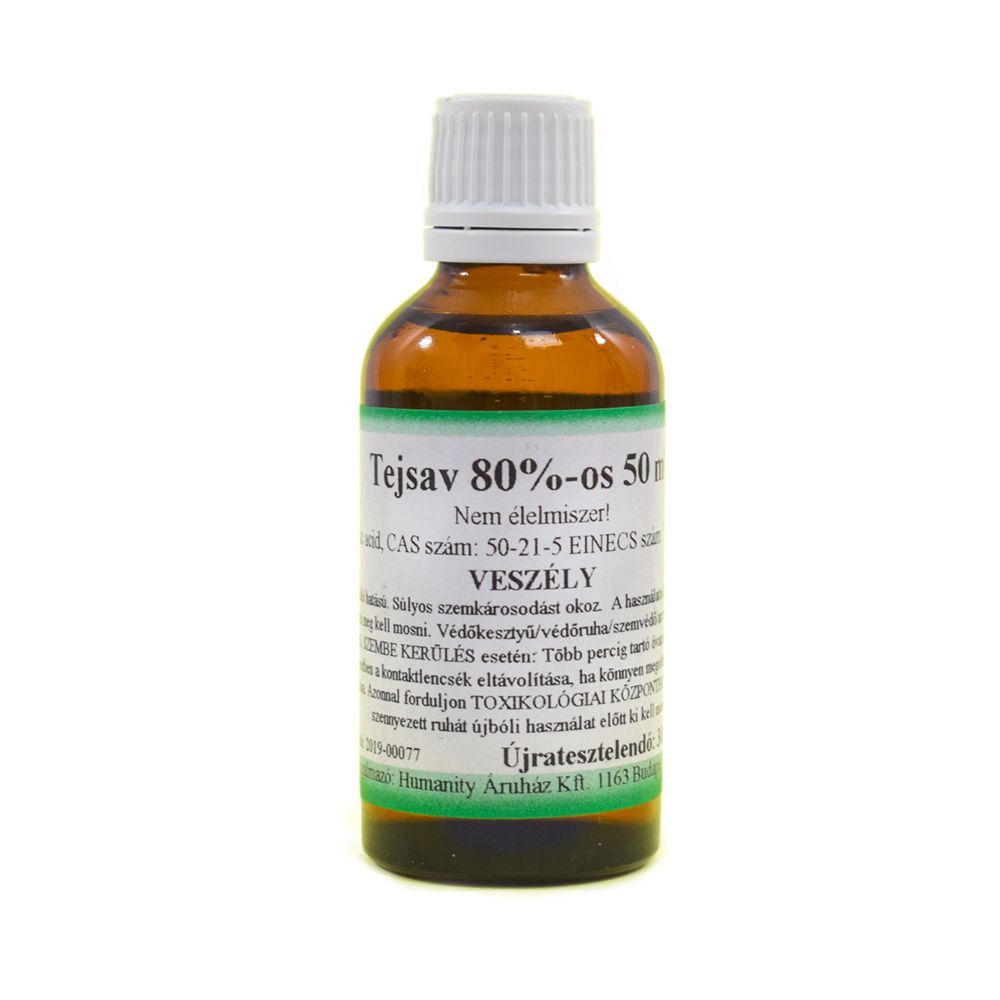 Tejsav 80%-os 50 ml