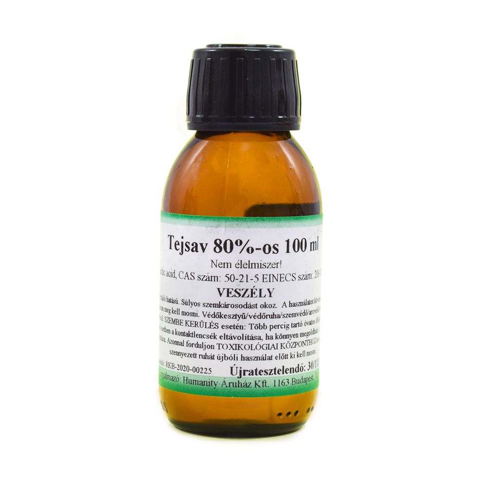 Tejsav 80%-os 100 ml