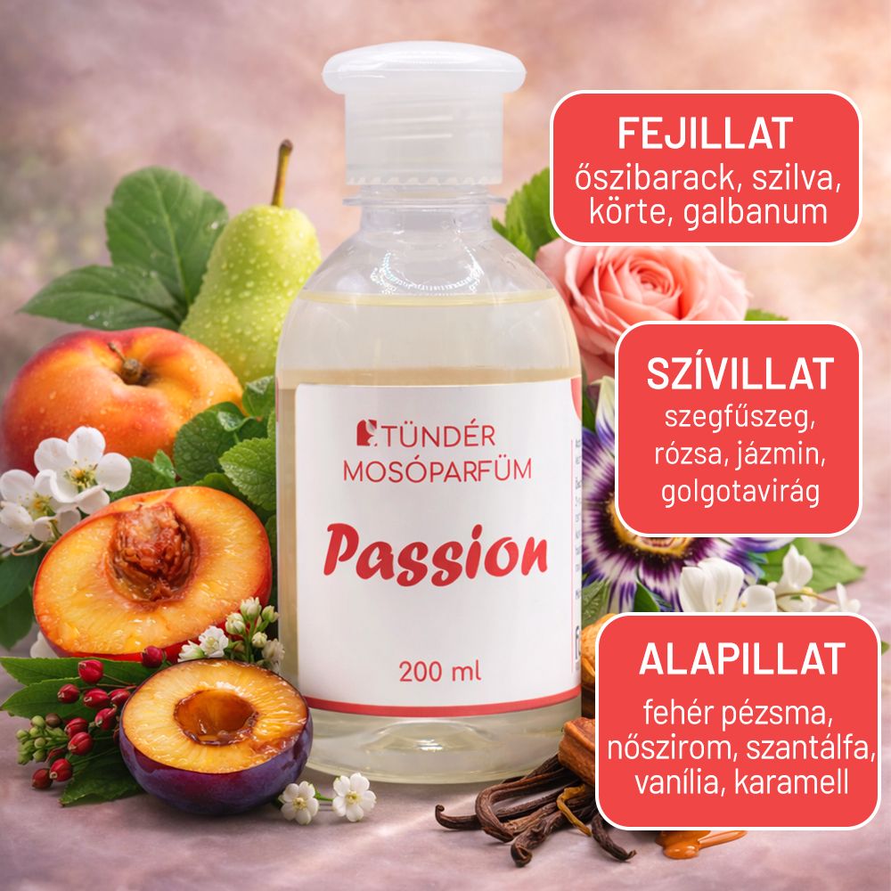 Tündér Mosóparfüm -  Passion illat 200 ml