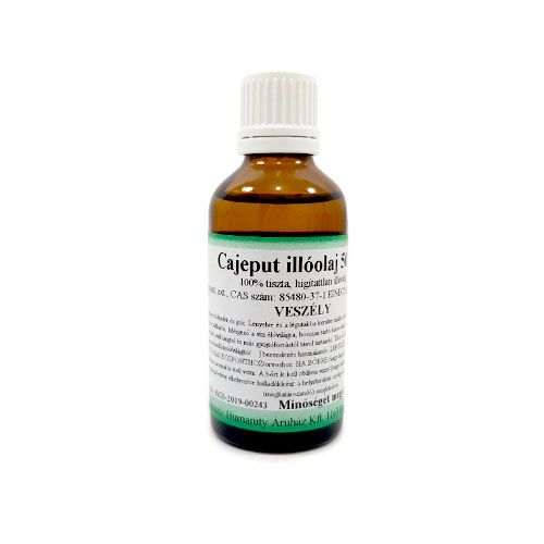 Cajeput 100% tisztaságú, természetes illóolaj 50 ml