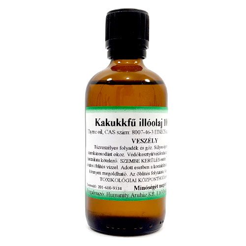 Kakukkfű 100% tisztaságú, természetes illóolaj 100 ml