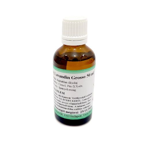 Levendula ( Lavandin Grosso ) 100% tisztaságú, természetes illóolaj 50 ml