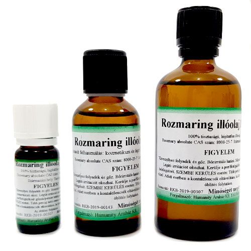 Rozmaring 100% tisztaságú, természetes illóolaj 50 ml