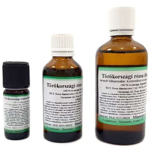 Törökországi rózsa 100% -os természetazonos illóolaj 50 ml