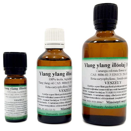 Ylang - Ylang 100% tisztaságú, természetes illóolaj 50 ml