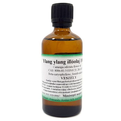 Ylang - Ylang 100% tisztaságú, természetes illóolaj 100 ml