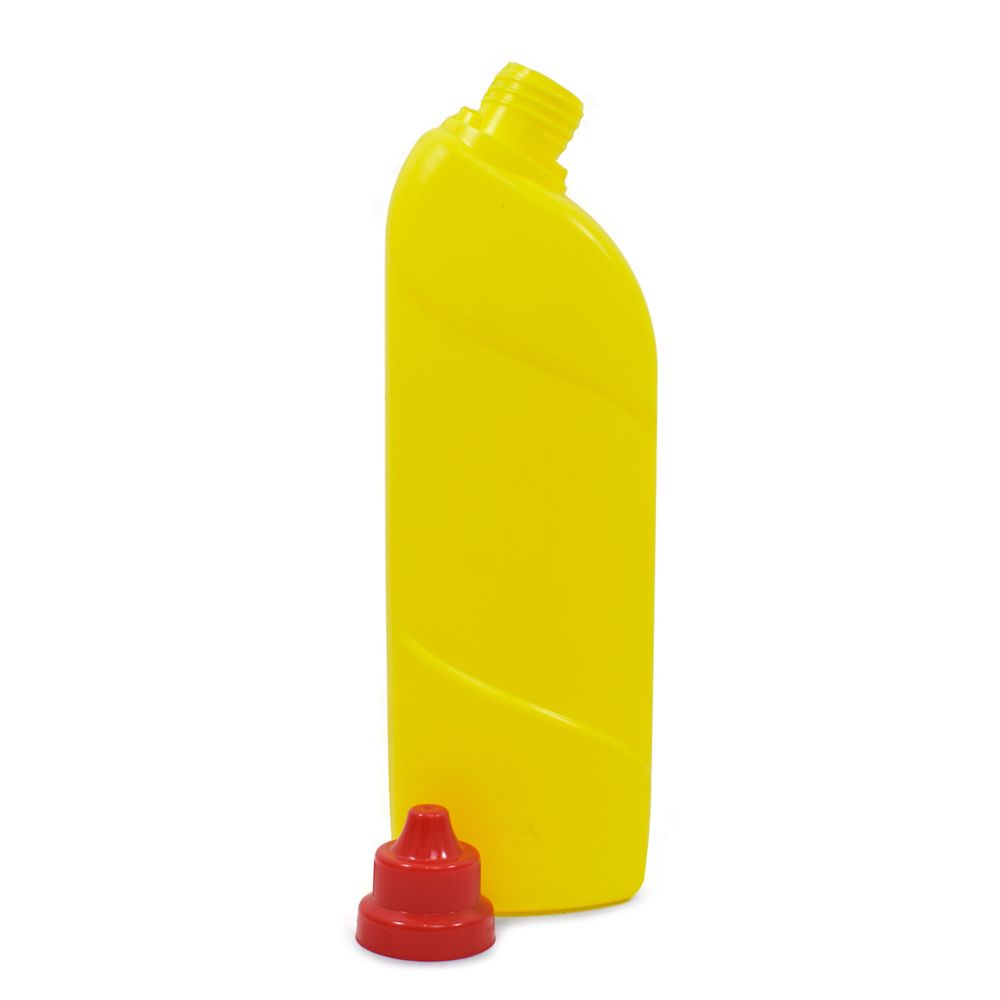 Kacsaflakon sárga színű 750 ml-es HDPE