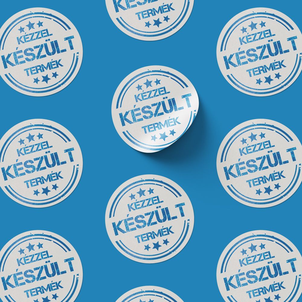 Körcímke 20 db/cs Kézzel készült termék Körcímke 20 db/cs Kézzel készült termék
