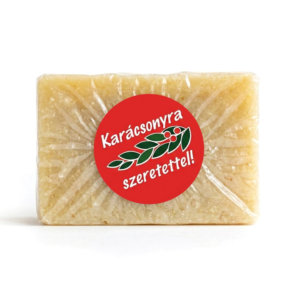 Karácsonyi körcímke 20 db/cs Karácsonyra szeretettel
