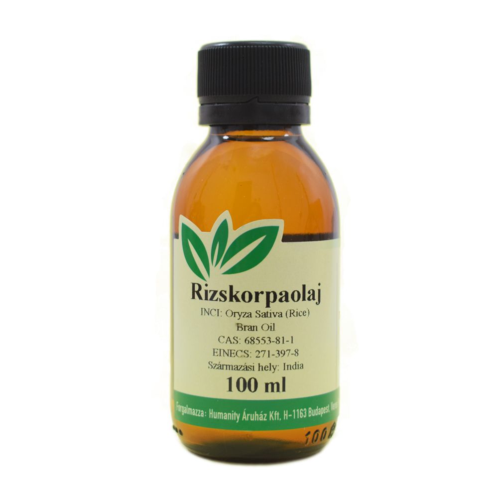 Rizsolaj - Rizskorpaolaj 100 ml