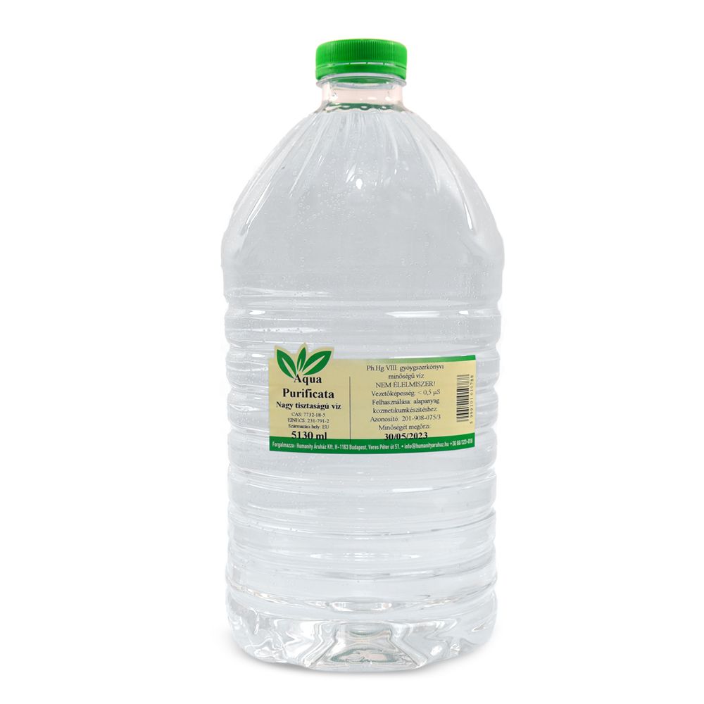 Aqua Purificata / Tisztított víz 5130 ml