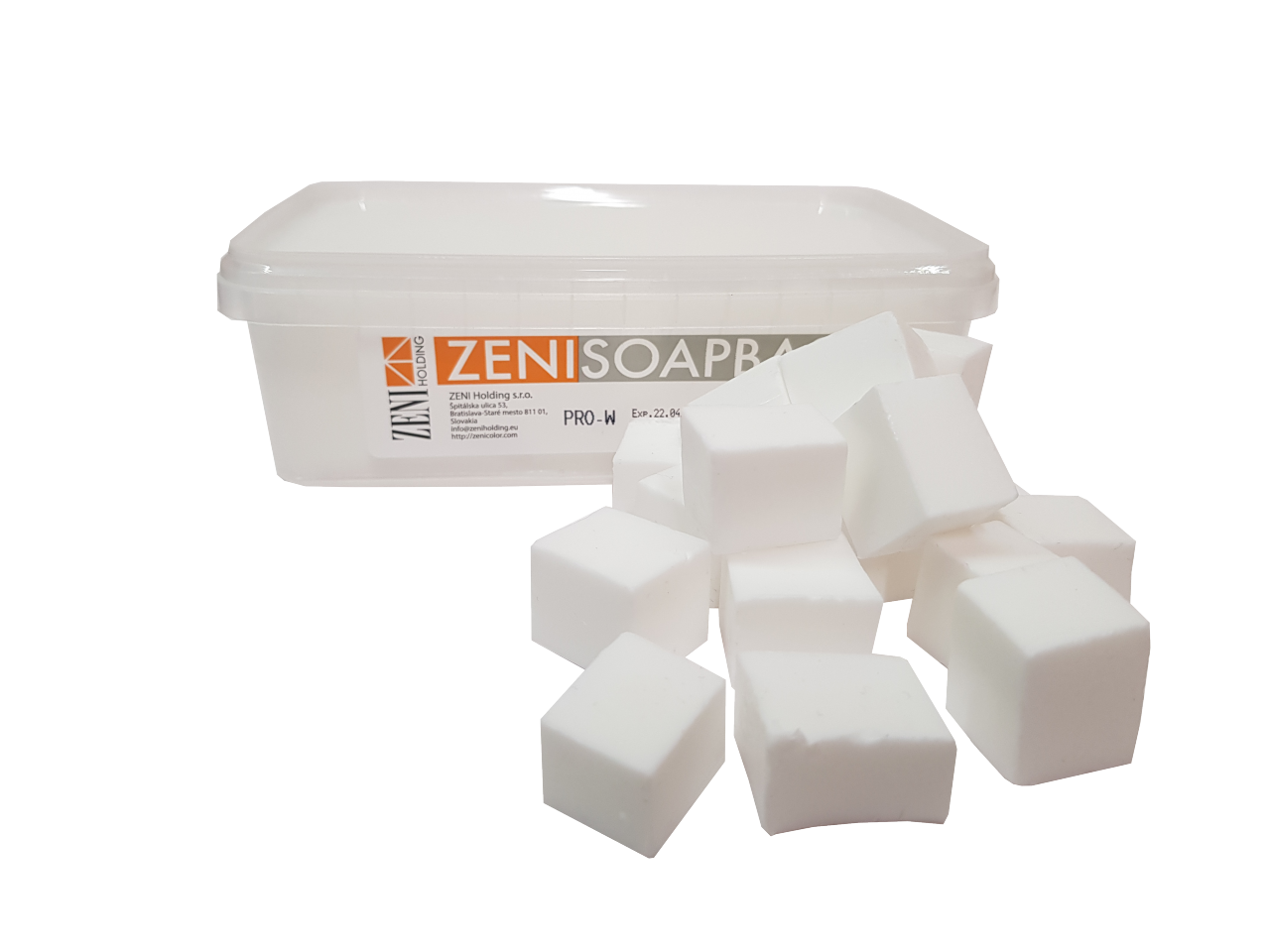 Zeni Pro SLS-mentes szappanalap (fehér) 1 kg