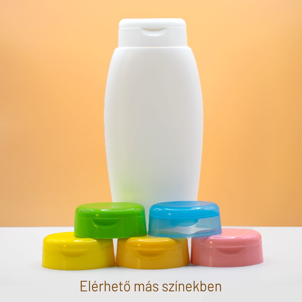 Flakon 250 ml fehér kupakkal