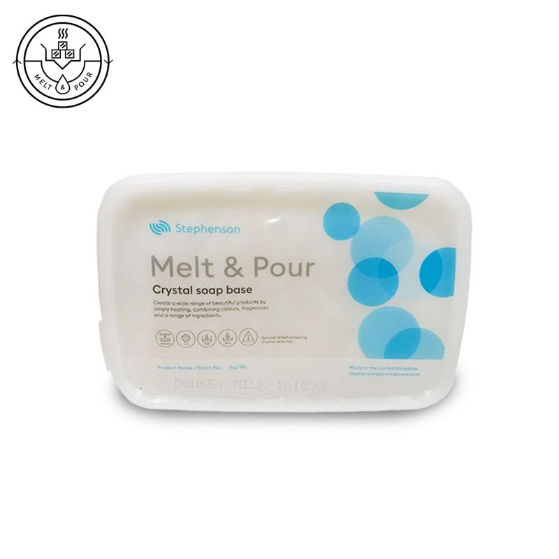 Melt & Pour szamártejes szappanalap 1 kg