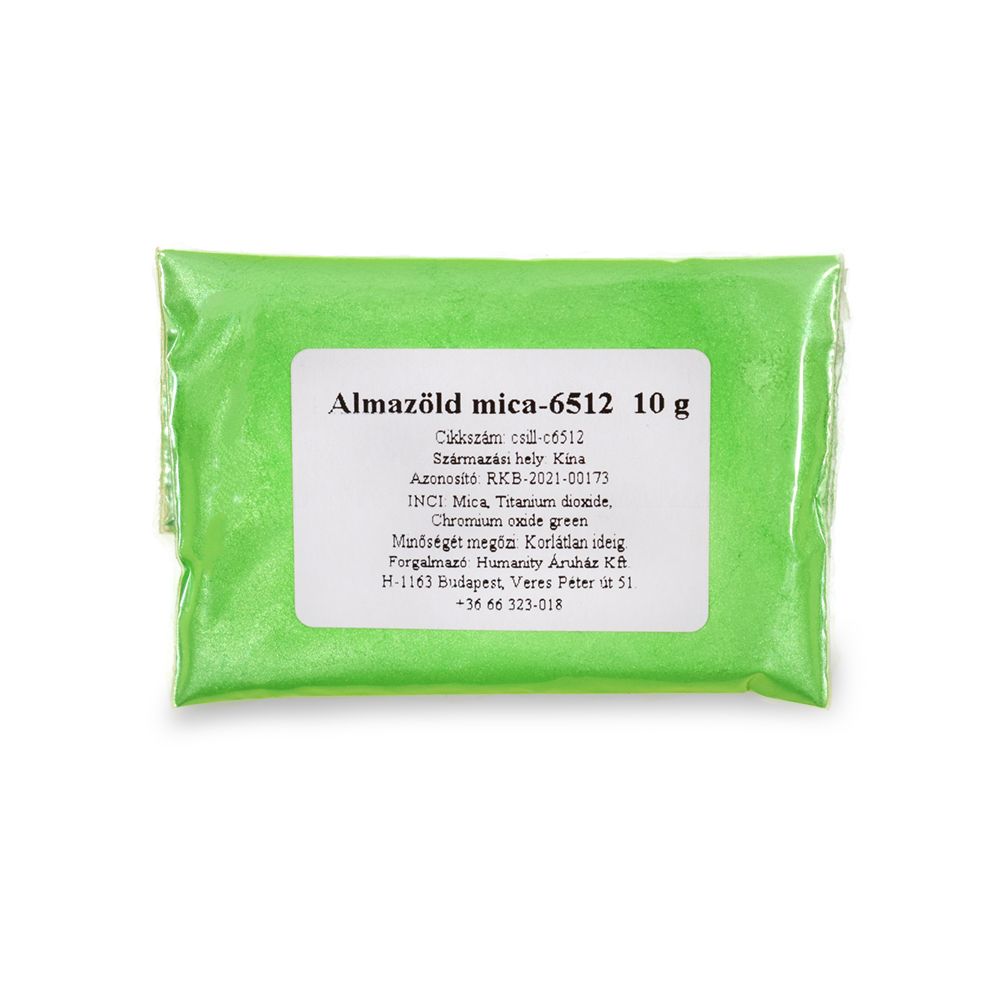 Almazöld mica-6512 10 gramm