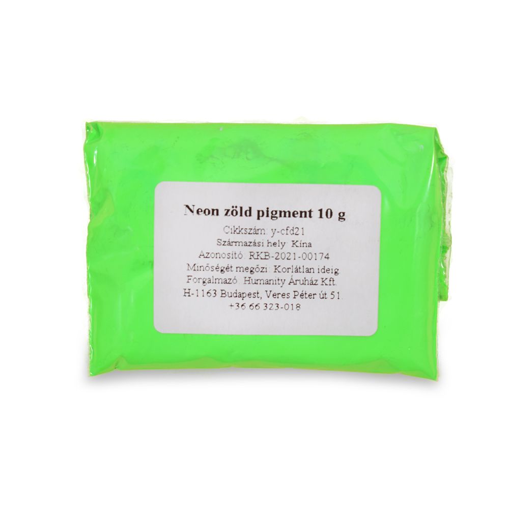 Neon zöld pigment 10 gramm