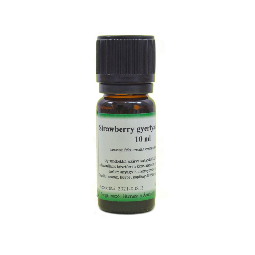 Strawberry gyertyaillat 10 ml