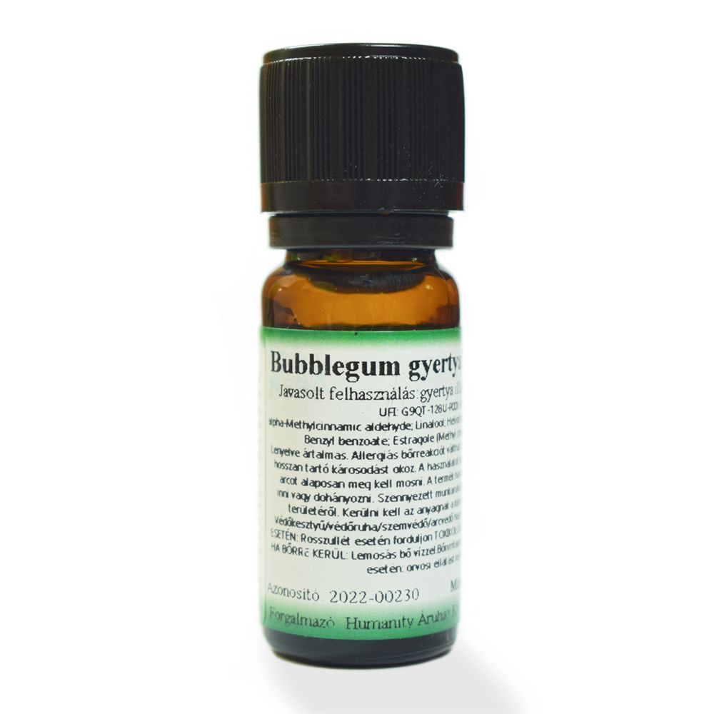 Bubblegum gyertyaillat 10 ml