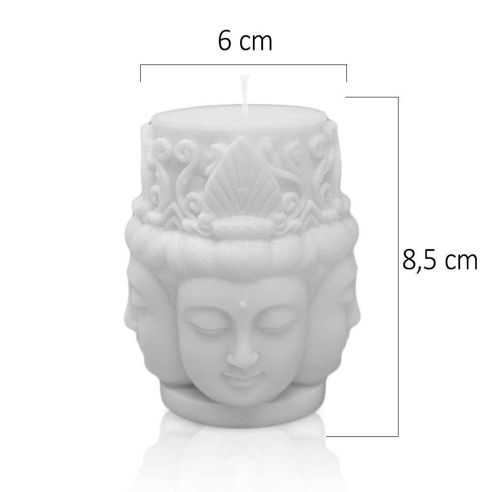 Buddha - gyertya szilikon forma