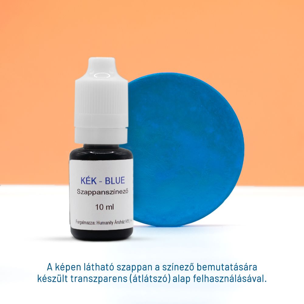 KÉK - Blue - Glicerinbázisú folyékony színező 10 ml KÉK - Blue - Glicerinbázisú folyékony színező 10 ml