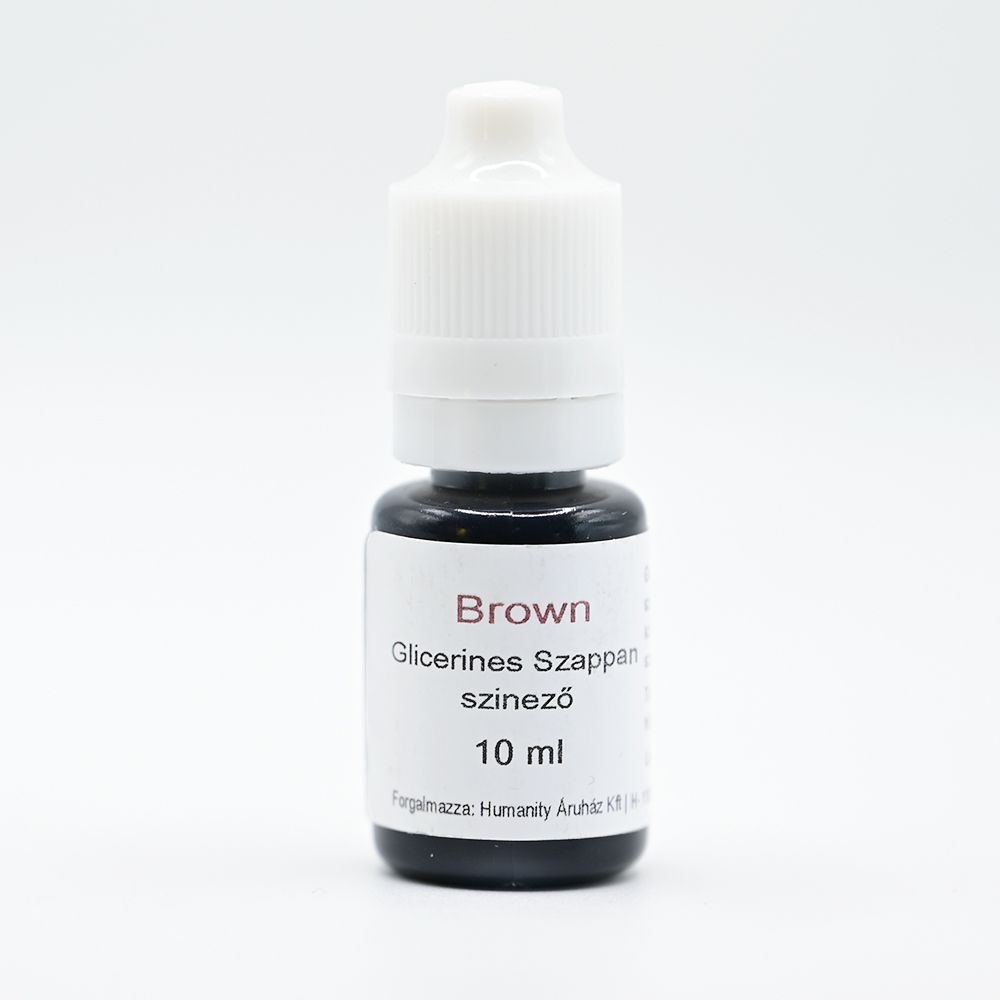 Brown - Barna - Glicerinbázisú folyékony színező 10 ml