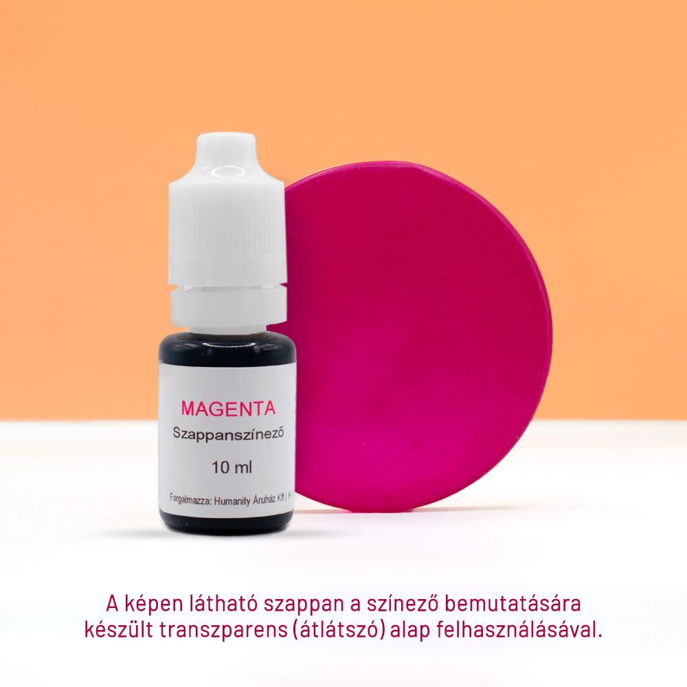 Magenta - Glicerinbázisú folyékony színező 10 ml Magenta - Glicerinbázisú folyékony színező 10 ml