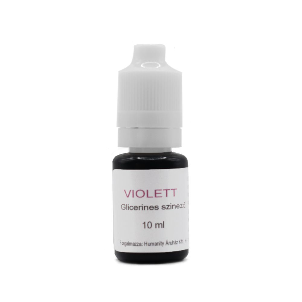 Violett- Glicerinbázisú folyékony színező 10 ml