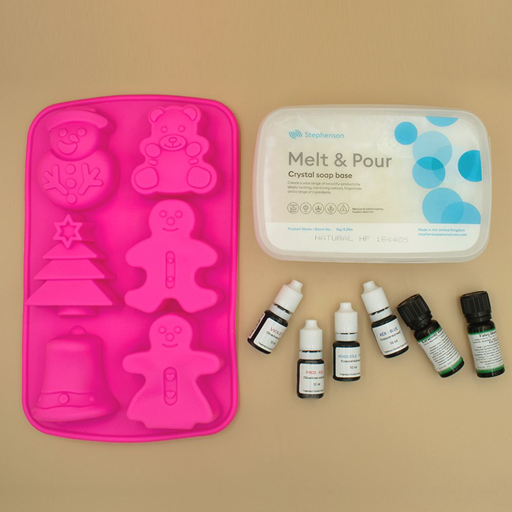 Karácsonyi szappankészítő csomag Karácsonyi szappankészítő csomag