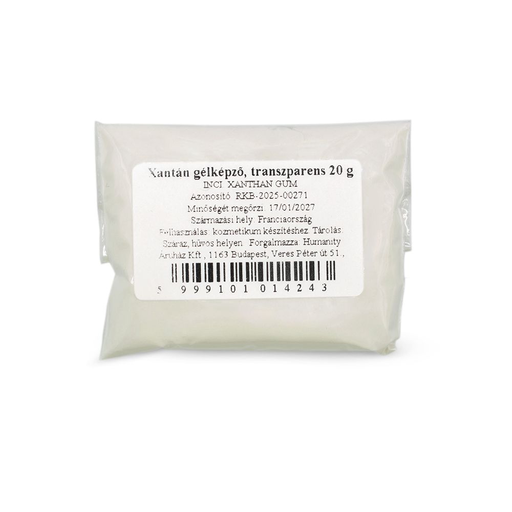 Xantán gélképző, transzparens 20 gramm