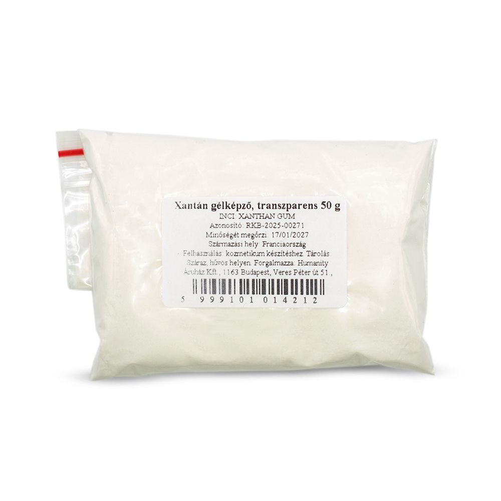 Xantán gélképző, transzparens 50 gramm