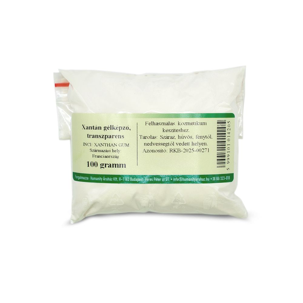 Xantán gélképző, transzparens 100 gramm