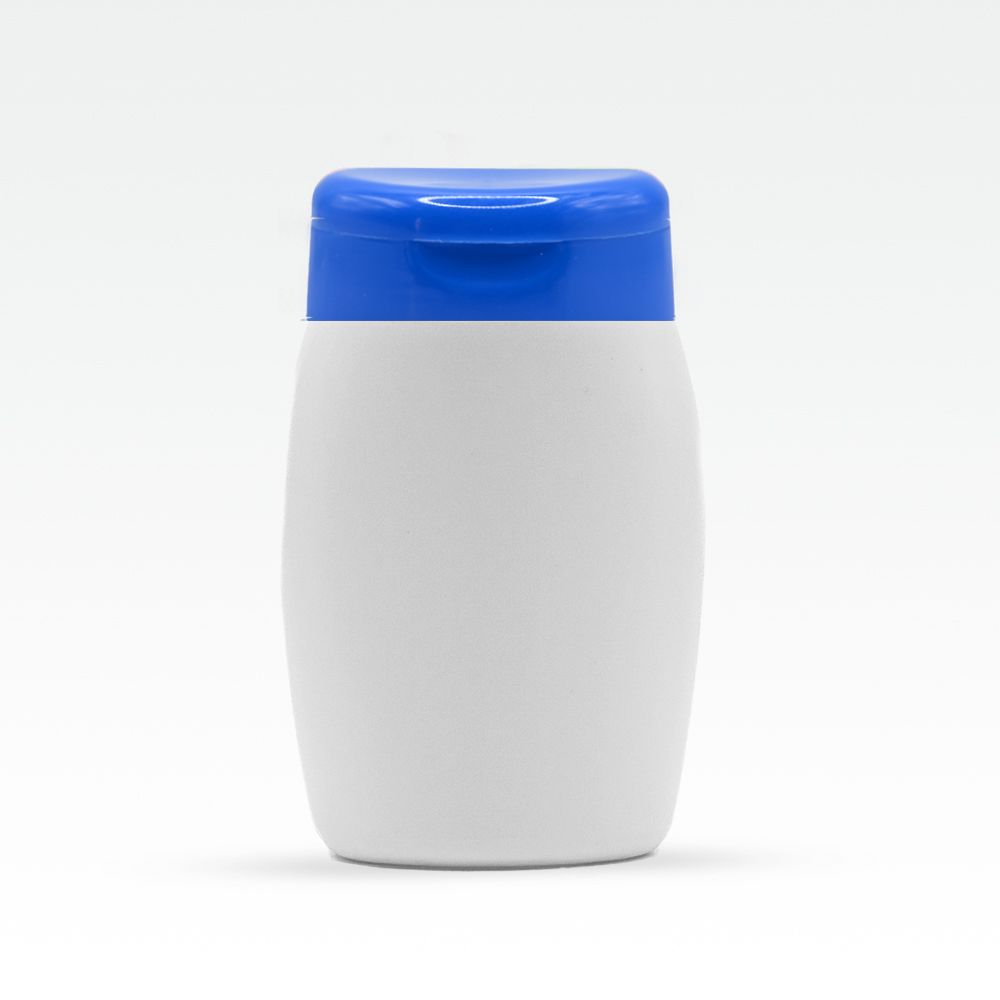 Flakon 100 ml sötétkék színű kupakkal