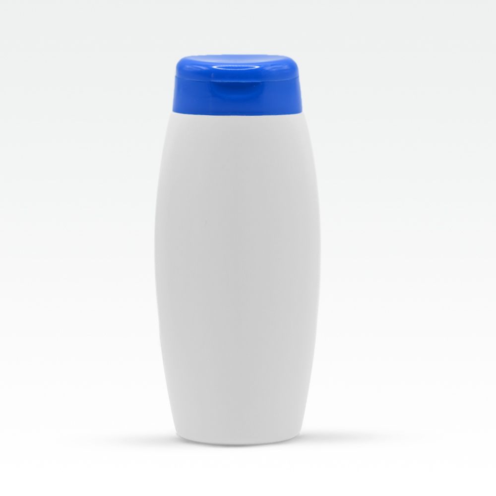 Flakon 200 ml sötétkék színű kupakkal