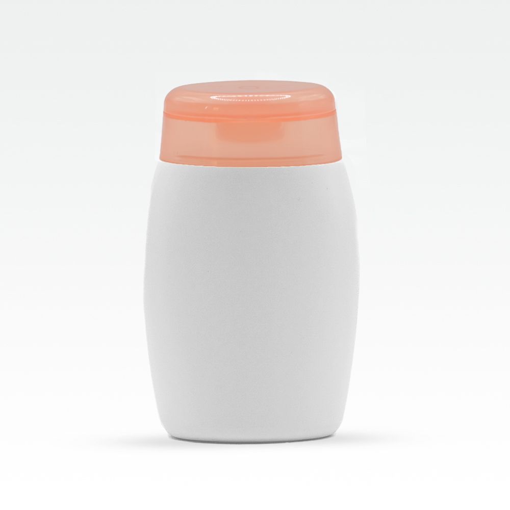 Flakon 100 ml halvány rózsaszín kupakkal