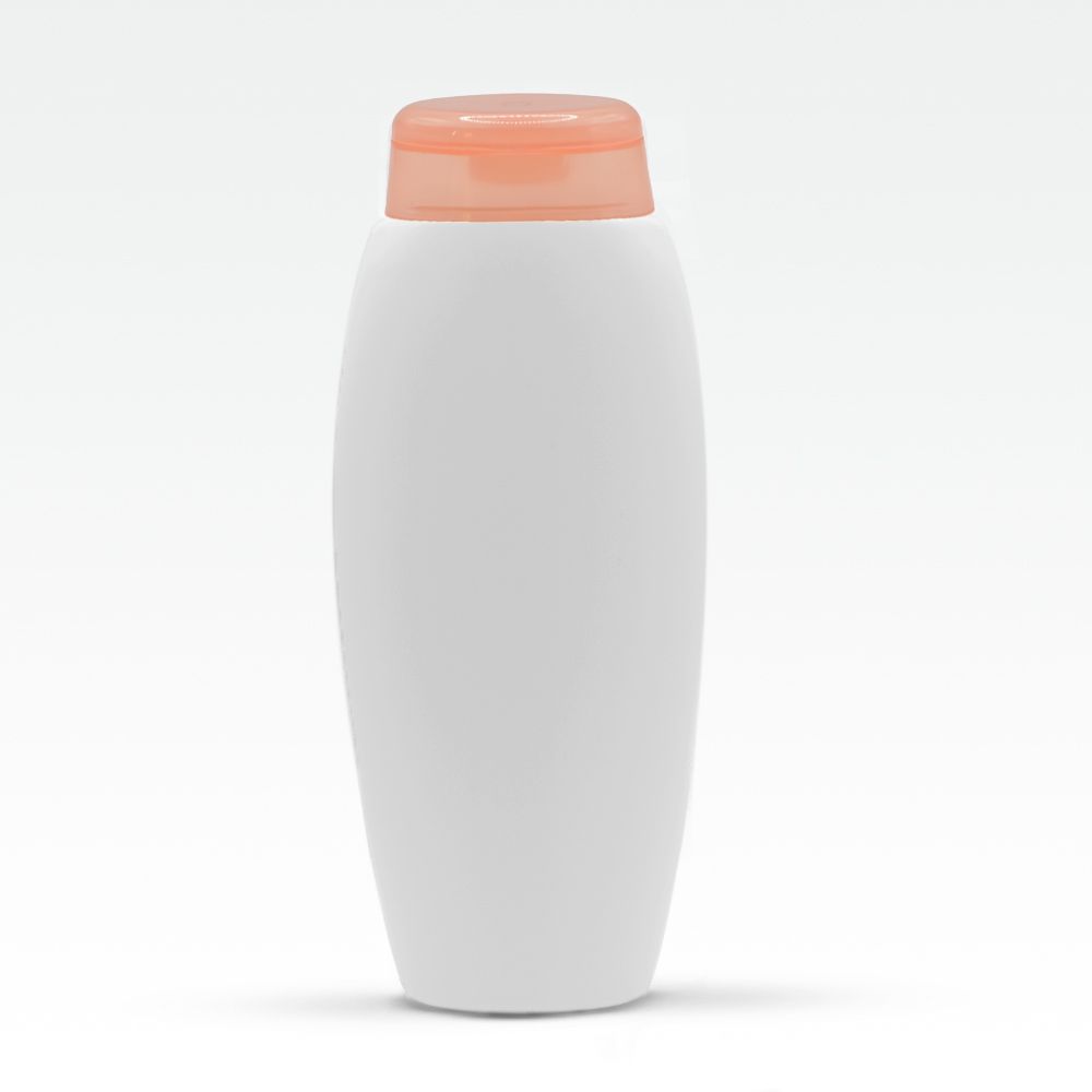 Flakon 250 ml halvány rózsaszín kupakkal