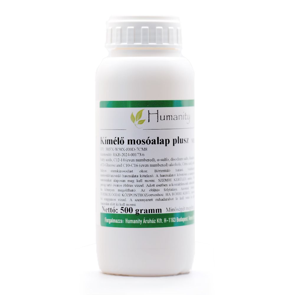 Kímélő mosóalap plusz 500 gr